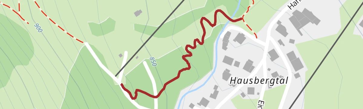 Route map: 2027 | Mocking Downhill Trail